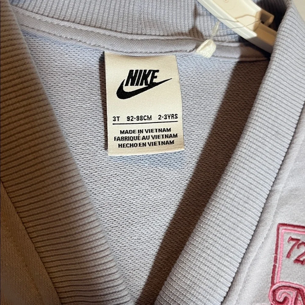 Nike Kids' Lavender Hoodie and Maroon Skort set
